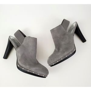Franco Sarto Grey Elice Slingback Bootie 9M